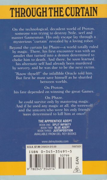 Anthony, Piers: SPLIT INFINITY