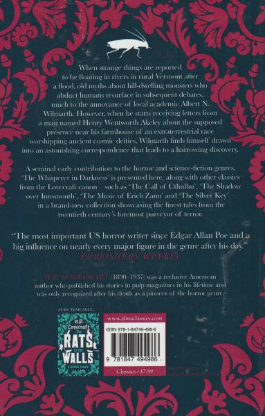 Lovecraft, H.P.: THE WHISPERER IN DARKNESS & OTHER TALES