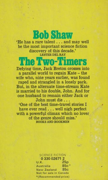 Shaw, Bob: THE TWO-TIMERS