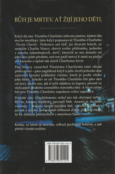 Gaiman, Neil: ANANSIHO CHLAPCI