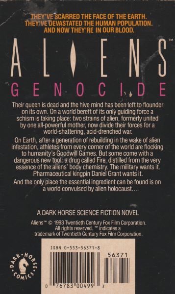 Bischoff, David: ALIENS - GENOCIDE