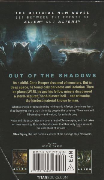 Lebbon, Tim: ALIEN - OUT OF THE SHADOWS