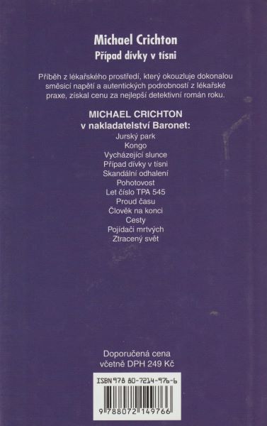 Crichton, Michael: PŘÍPAD DÍVKY V TÍSNI
