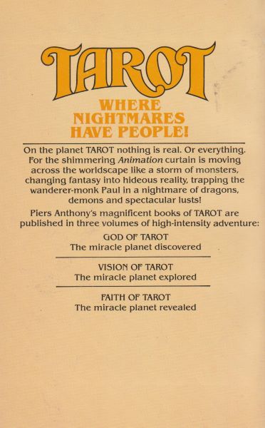 Anthony, Piers: VISION OF TAROT