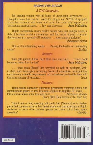 Bujold, Lois: DIPLOMATIC IMMUNITY