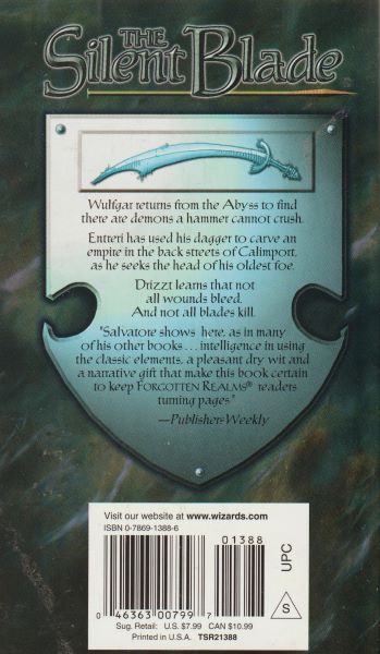 Salvatore, R.A.: THE SILENT BLADE