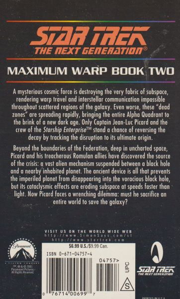 Galanter, Dave: MAXIMUM WARP, Book Two