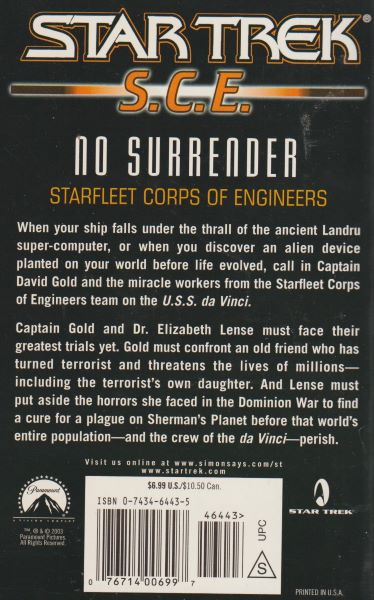 anthology: STAR TREK S.C.E. 4 - NO SURRENDER