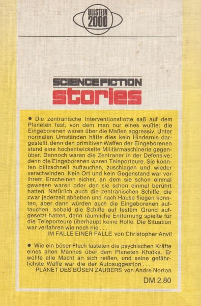 anthology: SCIENCE FICTION STORIES 30