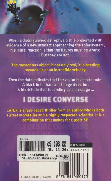 Benford, Gregory: EATER