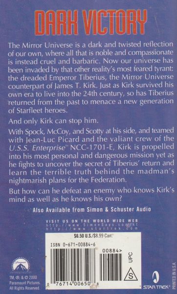 Shatner, William: DARK VICTORY