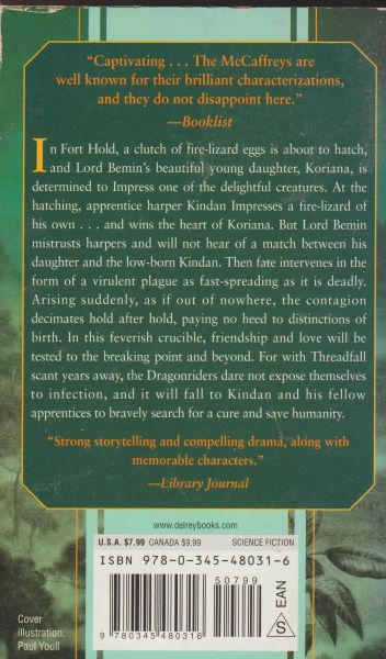McCaffrey, Anne: DRAGON HARPER