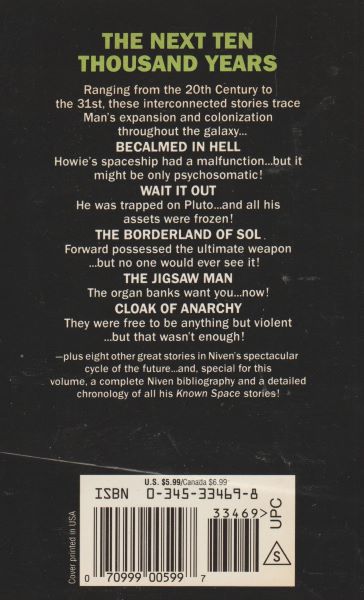 Niven, Larry: TALES OF KNOWN SPACE: THE UNIVERSE OF LARRY NIVEN