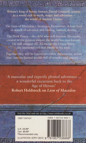 Gemmell, David: DARK PRINCE