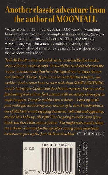 McDevitt, Jack: SLOW LIGHTNING