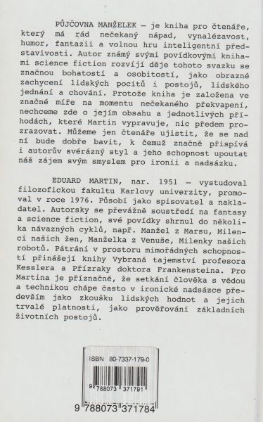 Martin, Eduard: PŮJČOVNA MANŽELEK
