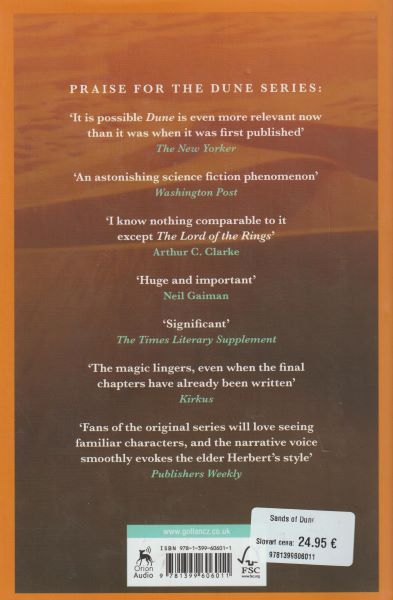 Herbert, Brian: SANDS OF DUNE
