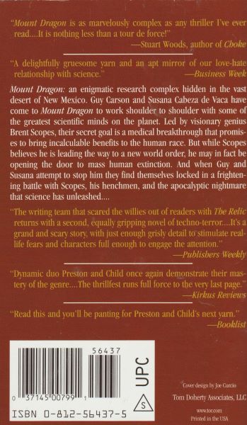 Preston, D. + Child, L.: MOUNT DRAGON