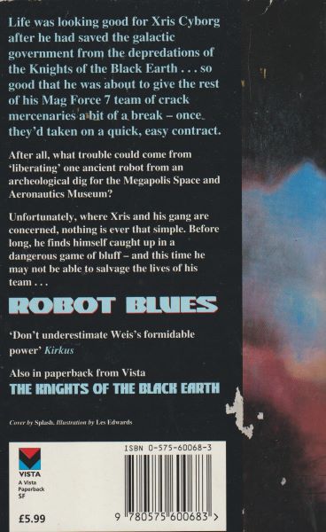 Weis, Margaret: ROBOT BLUES
