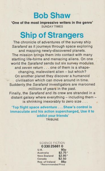 Shaw, Bob: SHIP OF STRANGERS