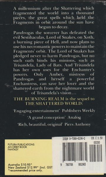 Reaves, Michael: THE BURNING REALM