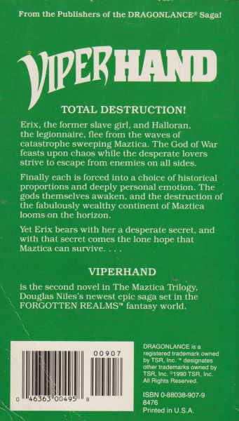 Niles, Douglas: VIPERHAND