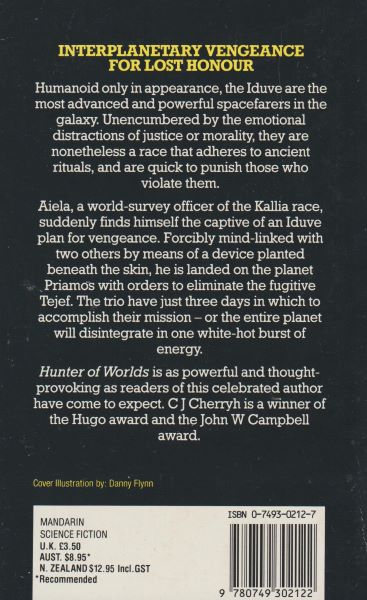 Cherryh, C.J.: HUNTER OF WORLDS