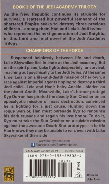 Anderson, Kevin J.: CHAMPIONS OF THE FORCE