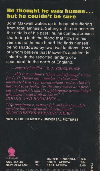 Davies, L. P.: THE ALIEN