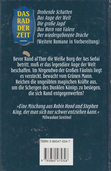 Jordan, Robert: DAS AUGE DER WELT