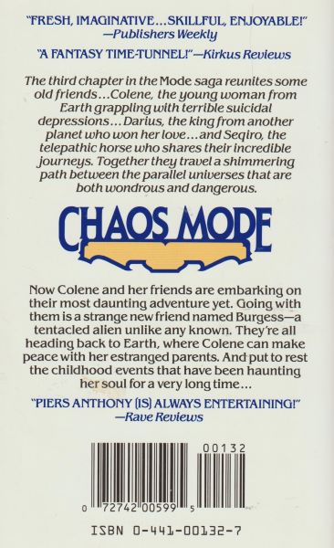 Anthony, Piers: CHAOS MODE