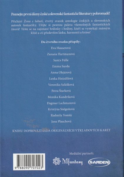 antologie: ŽENA S LABUTÍ (kniha bez karet)