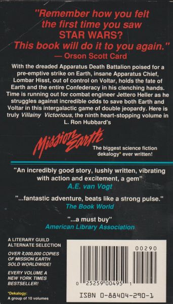 Hubbard, L.Ron: VILLAINY VICTORIOUS