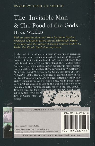 Wells, Herbert G.: INVISIBLE MAN & THE FOOD OF THE GODS