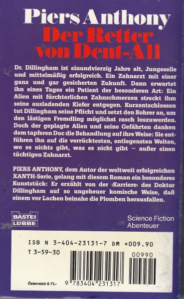 Anthony, Piers: DER RETTER VON DENT-ALL
