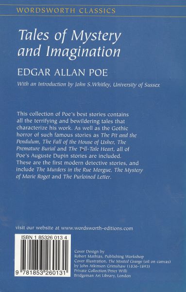 Poe, E.A.: TALES OF MYSTRY AND IMAGINATION