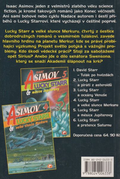 Asimov, Isaac: LUCKY STARR A VELKÉ SLUNCE MERKURU