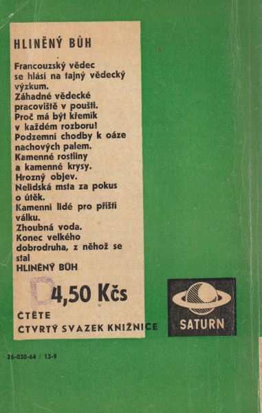 Dněprov, A.: HLINĚNÝ BŮH