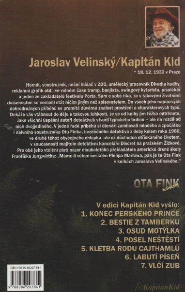 Velinský, Jaroslav: VLČÍ ZUB