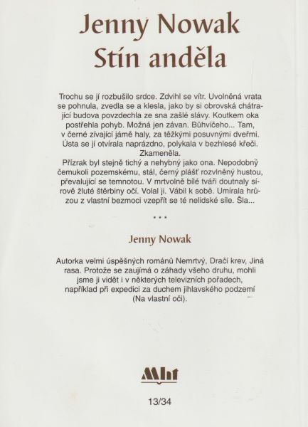 Nowak, Jenny: STÍN ANDĚLA
