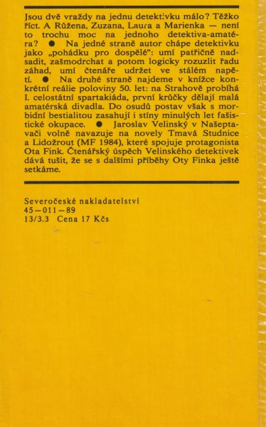 Velinský, Jaroslav: NAŠEPTAVAČ