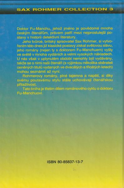 Rohmer, Sax: RUKA DOKTORA FU-MANCHU