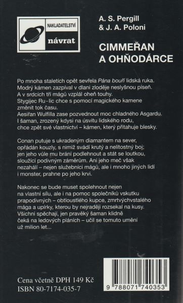 Pergill, A.S.:  CIMMEŘAN A OHŇODÁRCE