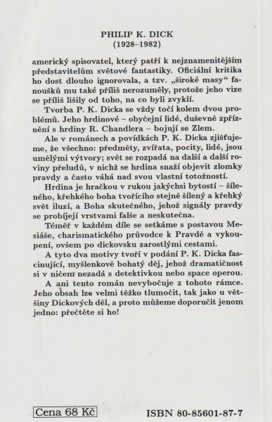 Dick, Philip K..: TŘI STIGMATA PALMERA ELDRITCHE