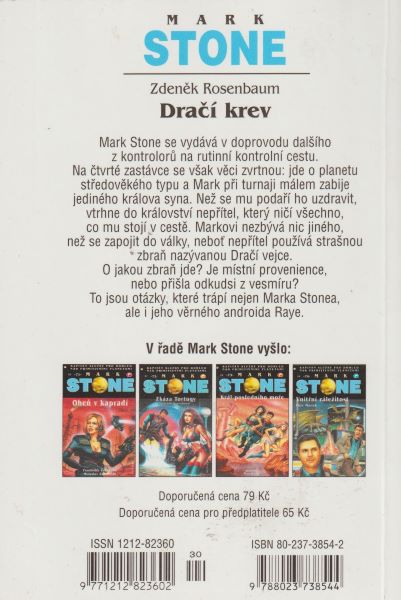 Rosenbaum, Zdeněk: DRAČÍ KREV