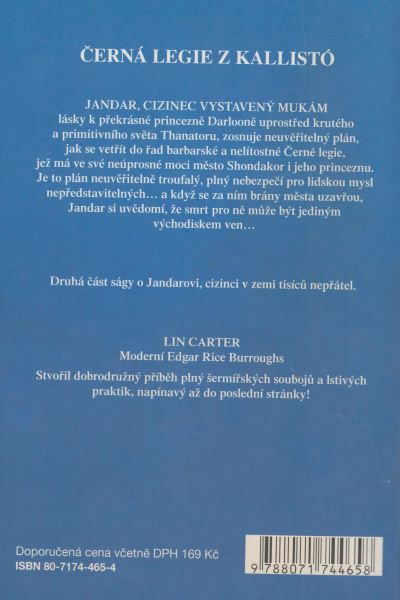 Carter, Lin: ČERNÁ LEGIE Z KALLISTÓ