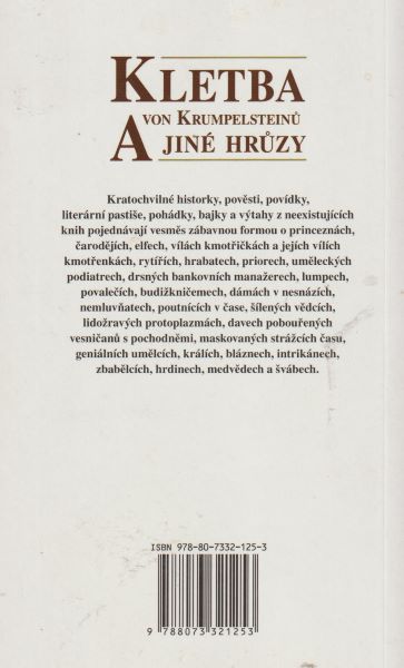 Morressy, John: KLETBA VON KRUMPELSTEINŮ A JINÉ HRŮZY