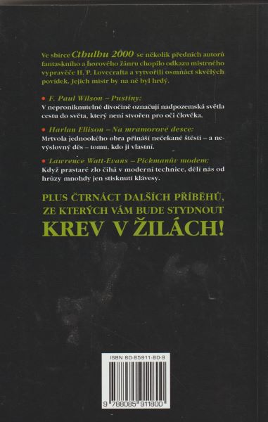 antologie: CTHULHU 2000