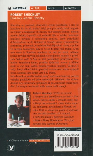 Sheckley, Robert: BLÁZNIVÝ VESMÍR / POVÍDKY