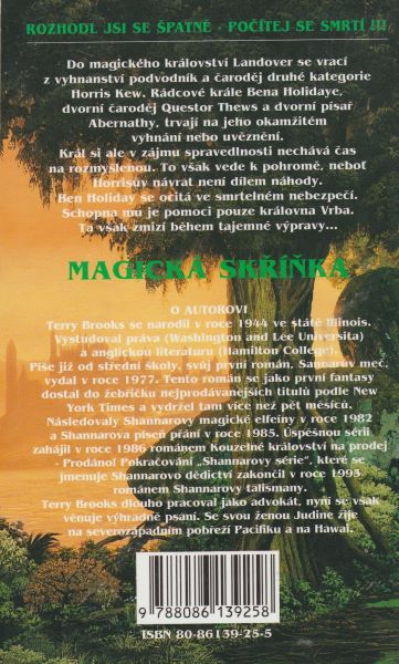 Brooks, Terry: MAGICKÁ SKŘÍŇKA